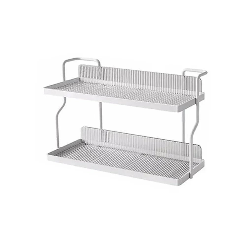 Kitchen Storage Rack Seasoning Household Countertop Multi-functional Shelf Multi-layer Makeup Organizer for Bathroom Living Room