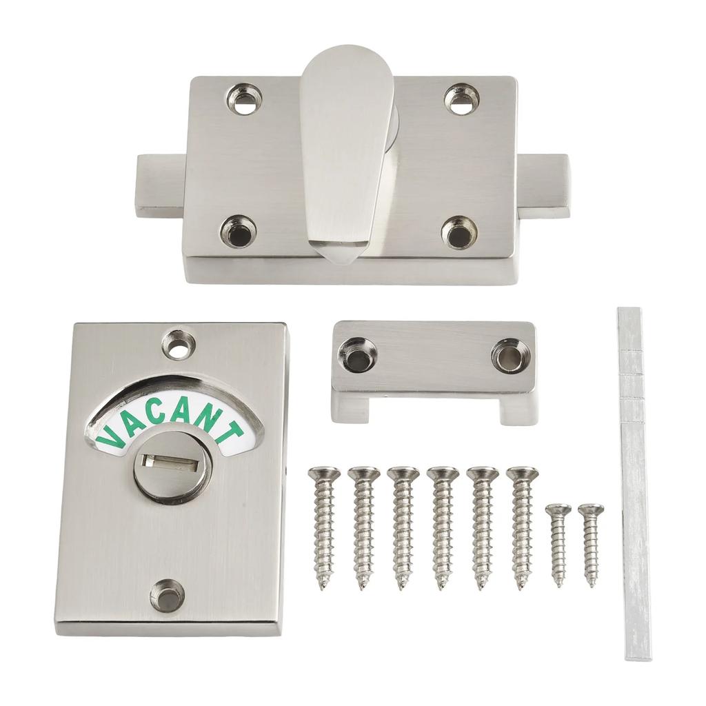 In High-Traffic Areas Vacant Occupied Lock Toilet Lock Public Restroom Lock Clear Indicator Functionality For Public Facilities
