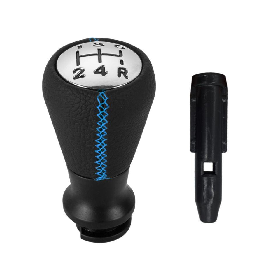 For Peugeot 207 307 406 / Citroen C3 C4 C5 Leather Gear Shift Knob Lever Shifter Stick Gaiter Boot Collar Case Cars Accessories