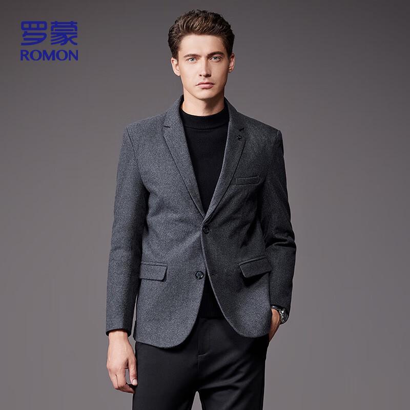ROMON Men's XF78 Wool Blend Suit Jacket