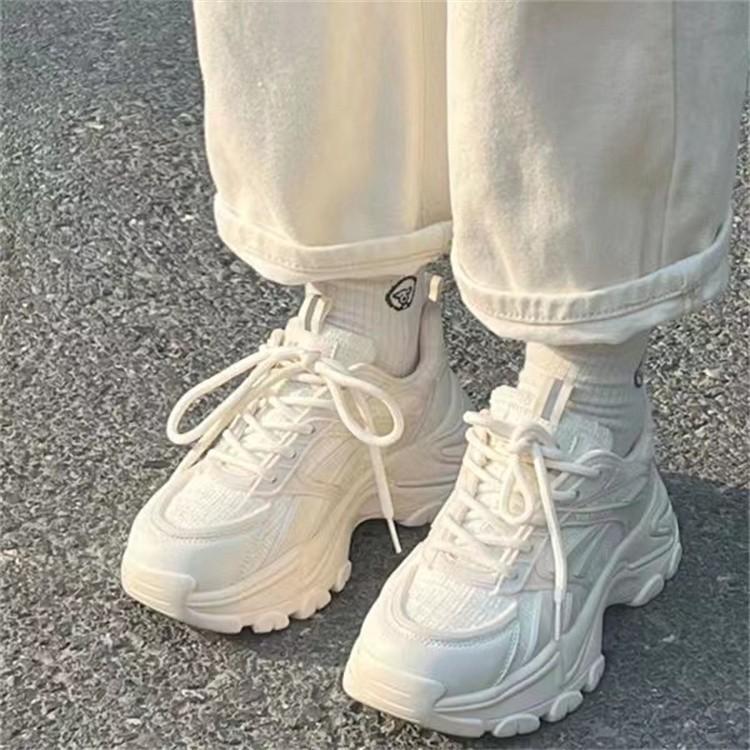 

Женская обувь Daddy Shoes Женская осенняя дышащая тонкая универсальная повседневная платформа повседневные кроссовки женские 40