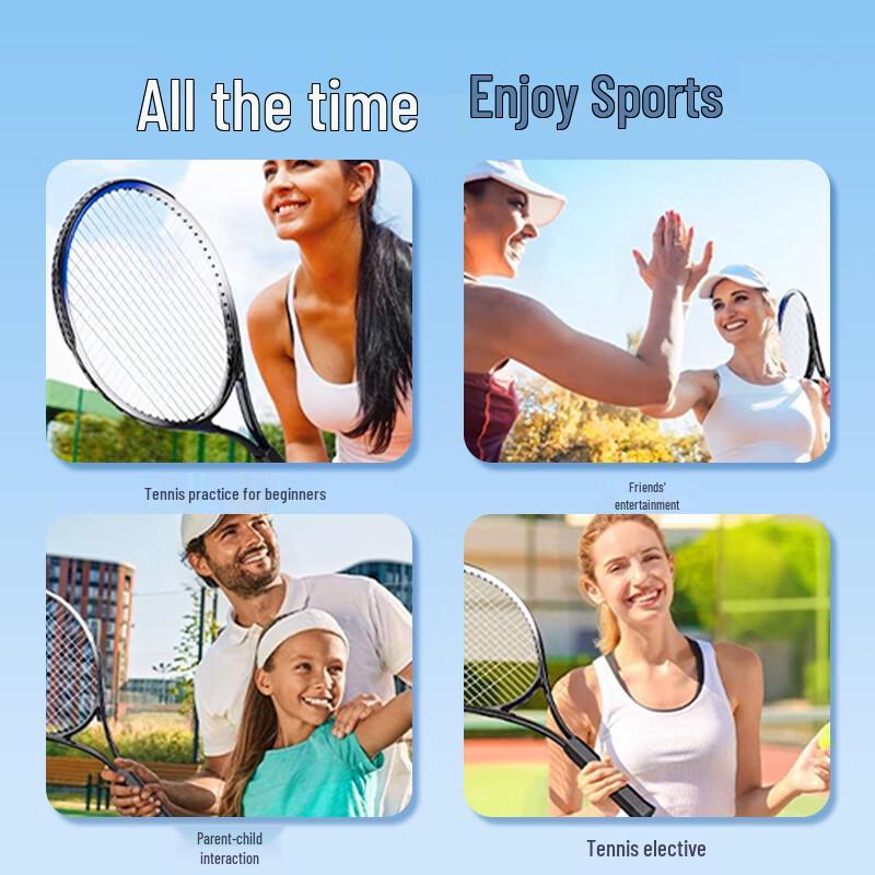 WEZHO Solo Tennis Trainer Set for Women