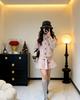 Korean Fashion Stand-Up Collar Pleated Trench Coat for Women - Simple, Sweet, and Versatile Autumn Design