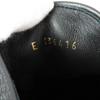Excellent CHANEL Short Boots Black Leather Women 36 20B G36416 Used