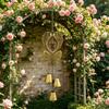 Angel Wings Metal Bell Chime Bohemian Style Vintage Wind Chime Door Hanging  Outdoor Hanging