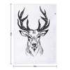 Stag Throw Blanket Loose Weighted Blankets For Baby Flannels Blankets