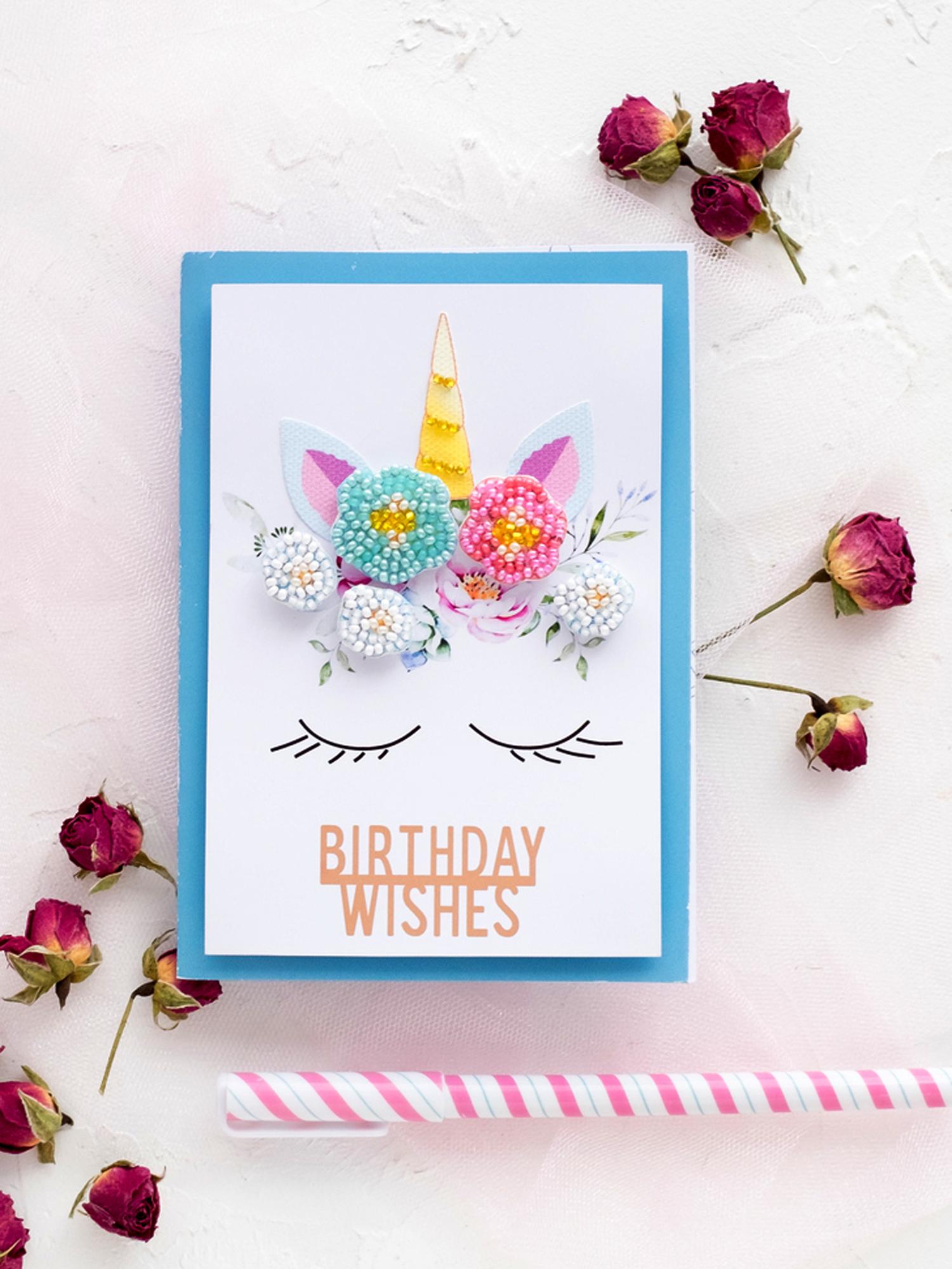 

Набір-відривка 3D для вишивки бісером Абріс Арт Believe in miracles 148x105mm