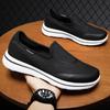 Fashion Men's Classic Canvas Shoes Casual Slip on Loafers Fashion Vulcanized Flat Shoes Non Slip Walking Skateboard Shoes Zapatillas