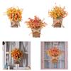 Door Hanger Basket Flower Basket for Front Door Floral Arrangement Multifunctional Decoration Ornament for Holiday Farmhouse