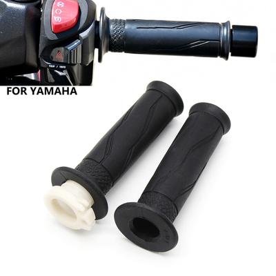 Für YAMAHA MT09 MT07 MT03 MT25 FZ6 FZ1 FZ8 XJ6 Motorrad Lenkergriff Abdeckung OEM Gummi-Lenkergriff Gasgriff Lenker