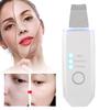 Household Ultrasonic Skin Scrubber Blackhead Removal Face Pore Cleanser Instrument (White)