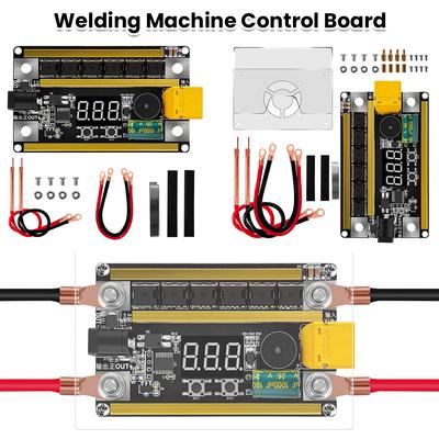 Placa de Controle para Máquina de Solda GX591 Suporta Soldagem de Folha de Níquel de 0,1 mm a 0,2 mm Soldador Mini Portátil Manual de 12V para Bateria 18650