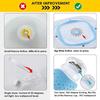 Fish Pattern Swimming Pool Fountain Projector Light Battery Operated Submersible LED Light for Pond Bathtub Hot Tub Spa Kids Gift Party Decor