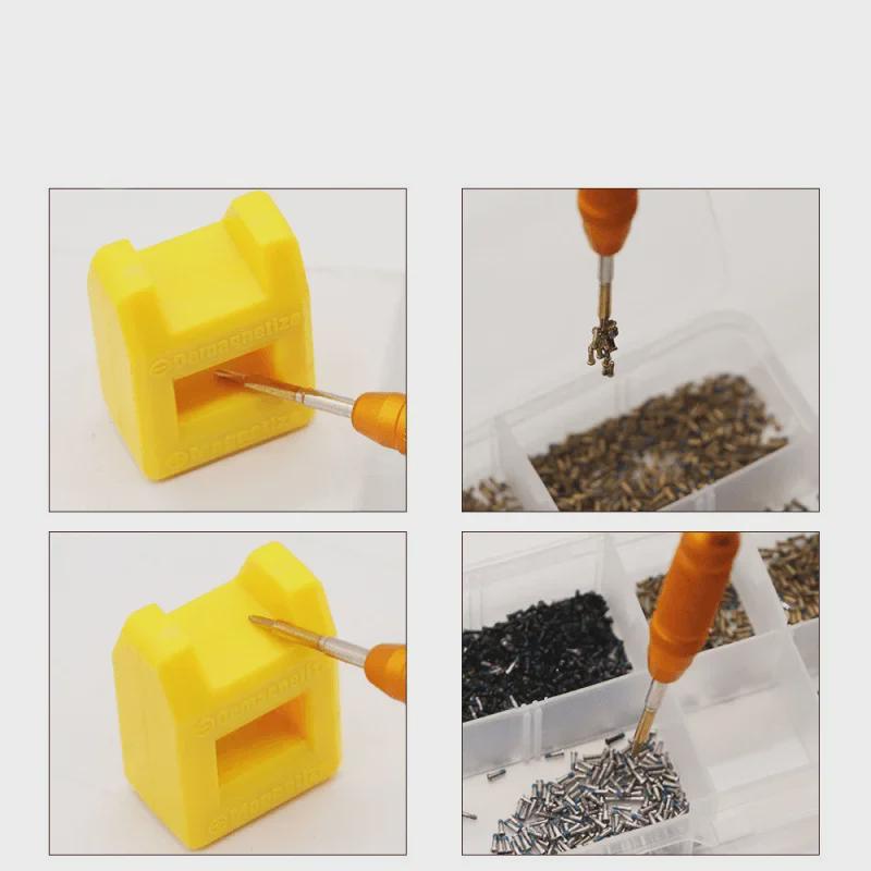 Magnets, Magnetic Screwdrivers, Magnet Rechargers, Powerful Punch Screwdrivers, and Demagnetizers for Hardware Manufacturers