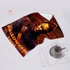 proof beach towel with The Revenge of Michael Myers pattern - soft,absorbent,quick-drying,machine washable - perfect for swimming,camping,bathing