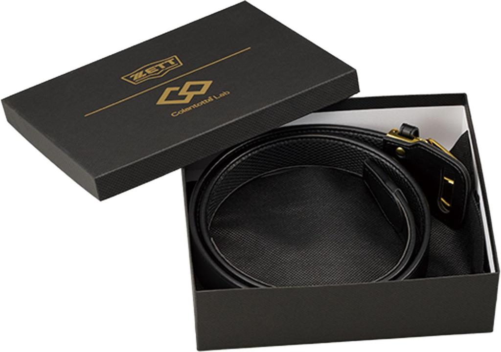 ZETT Colantotte Baseball Belt BX08G Men's Black