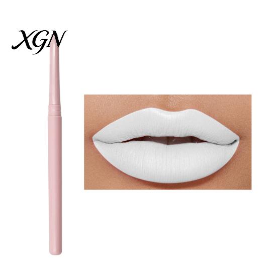 Anti Sweat Lip Pencil Retractable Liner for Women, Long Lasting Waterproof Pencil, Makeup Essential Tools Precise Shaping & Filling Defined Shape