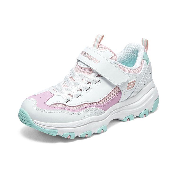 Skechers I-Conik Kids Casual Shoes Kids sneaker White Pink 8701649L-WPMT