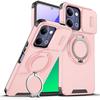 Slide Camera Protect Cover For Vivo Y05 Y11D 4G Y21D Y31 Y31D Y500i Case Magnetic Ring Holder Shockproof Armor Phone Cases Coque