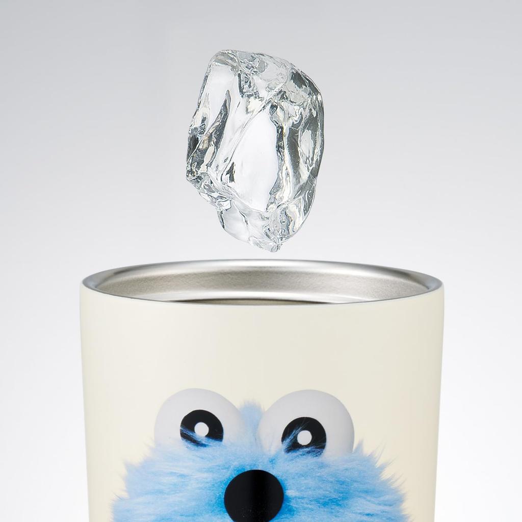 Skater Thermo Tumbler 450ml, Insulated, Keeps Drinks Hot or Cold, Flap Lock, Puppet Sniff STBF5-A