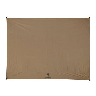 OneTigris Shelter Sheet Waterproof Ground Sheet Leisure Sheet Mini Tarp Tent Mat (Brown)