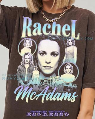 Rachel McAdams Vintage Schauspielerin Retro 90er Grafik Comfort Colors® T-Shirt und Kinder-T-Shirt, Popkultur Fan Geschenk Trendiges Ästhetisches Streetwear Tee