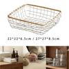 Fruit Basket for Kitchen Egg Storage Wire Food Serving Holder Creative Container