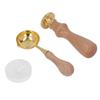 Wax Stamp Kit Clear Pattern Anti Rust Retro Letter Sealing Wax Kit for  Envelopes Invitation Deco