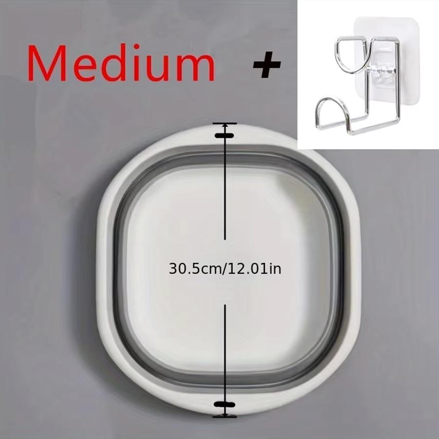 Collapsible Tub Basin Laundry Collapsible Laundry Baskets Foldable Plastic Washtub Space Saving Storage Container for Dishing