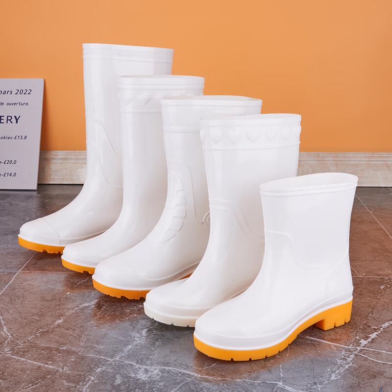 Fleece-Lined Anti-Slip Safety Rain Boots