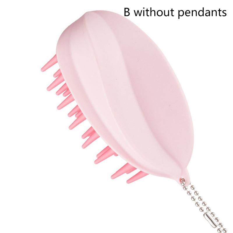 Silicone Shampoo Scalp Hair Massager Head Body Scalp Massage Brush Hair Washing Brush Scalp Exfoliator Brush Head Scrubber Tools