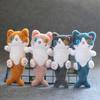 Adorable Plush Cat Keychain With Super Soft Short Plush And Pp Cotton Filling 20cm