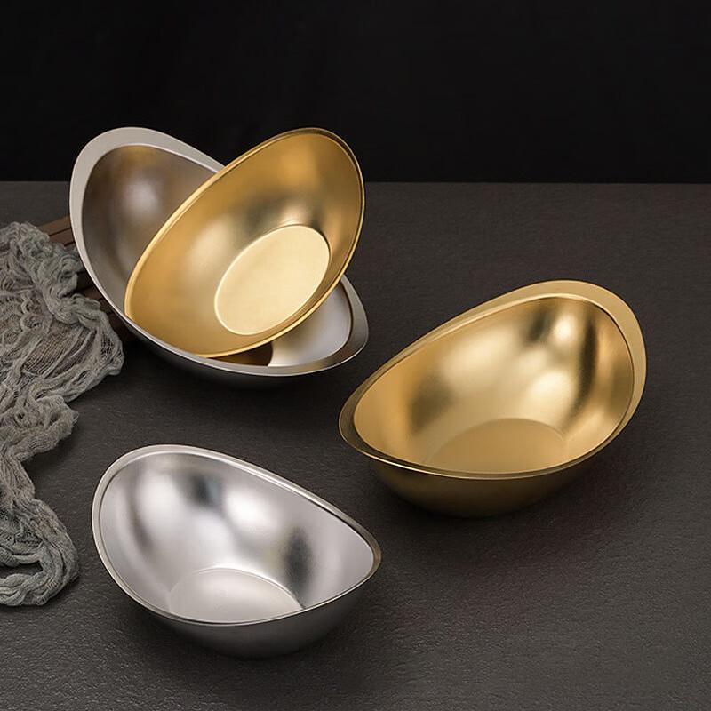 SikaiZhuo 304 Stainless Steel Korean Style Serving Bowls