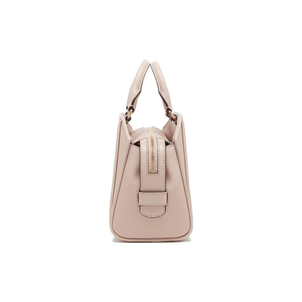 MICHAEL KORS MK Cleo Leather Dome Bag, Shoulder Bag, Crossbody Bag, Handbag Small Women's Pink 30F1G9CS1L-SOFT-PINK
