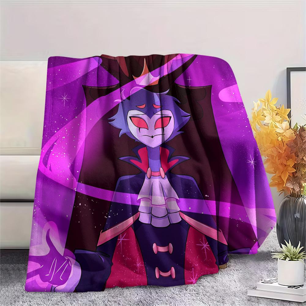 Helluva Boss  Print Flannel Blanket, High quality Comfortable for All Seasons, Home Decor, Warmth and Comfort