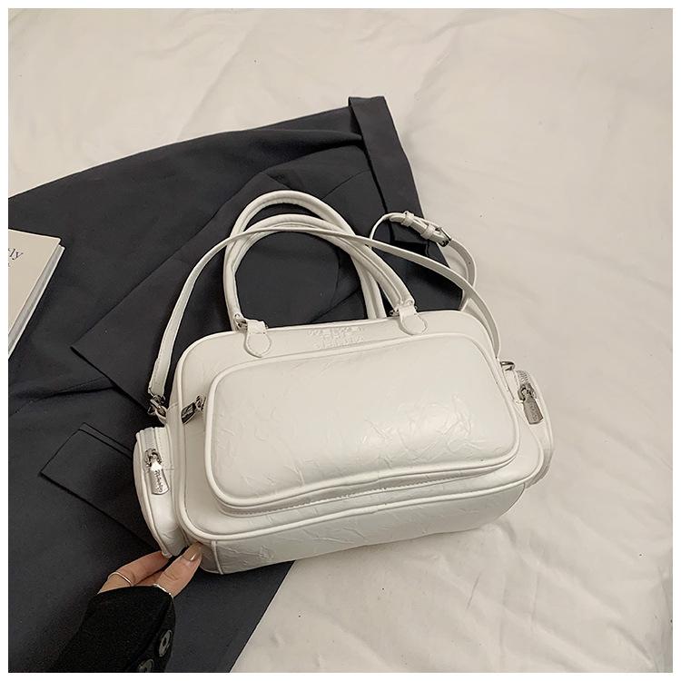 

Ретро вместительная сумка для боулинга женская новая универсальная на плечо портативная сумка-тоут сумка подмышку