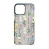 Europe and the United States hot-selling ins wind flower flower apple 17pro transparent mobile phone case iPhone16pm soft case protective case
