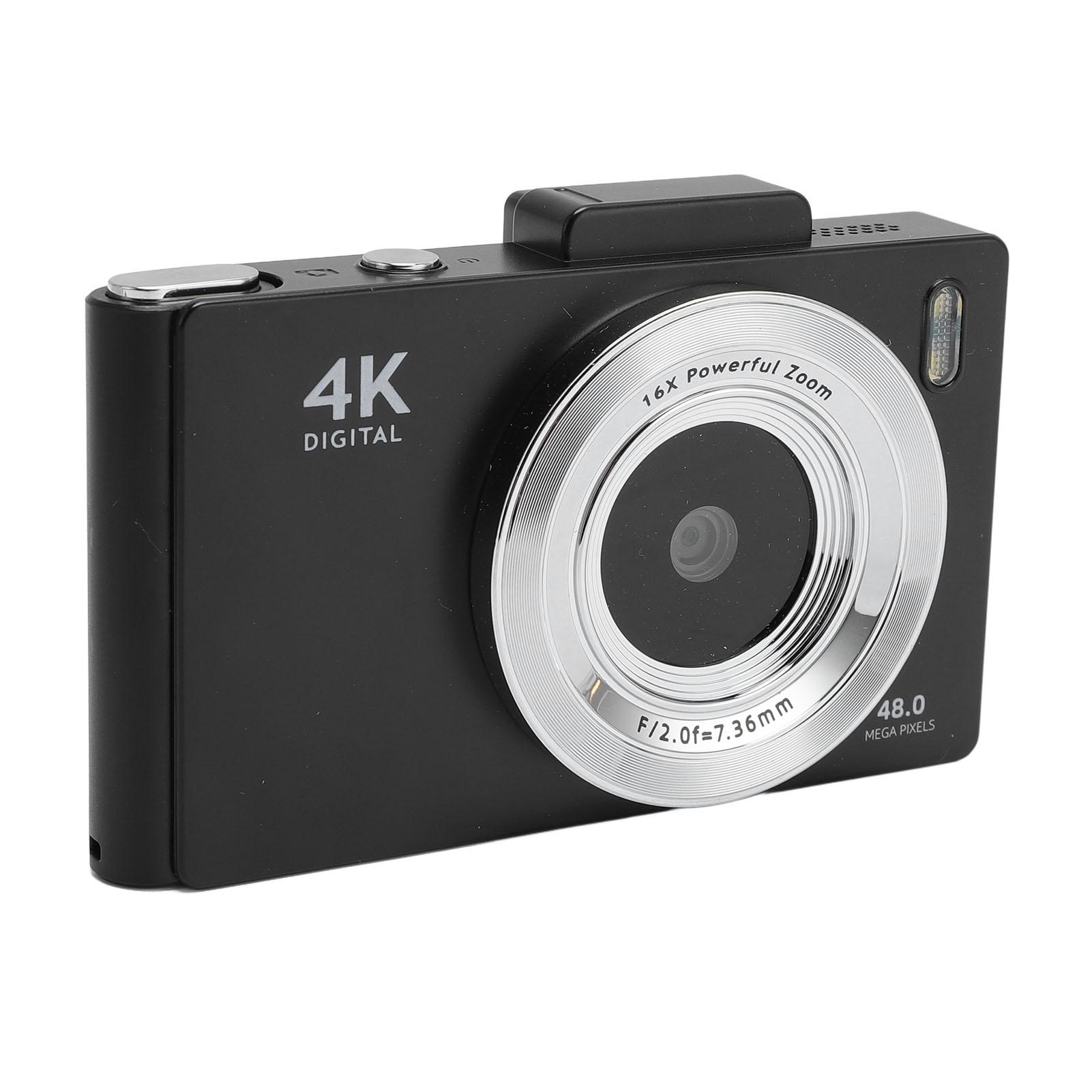 

Цифрова камера 4K HD Відео 48МП Фото Автофокус Студентська камера для щоденної фотографії Запис 32G