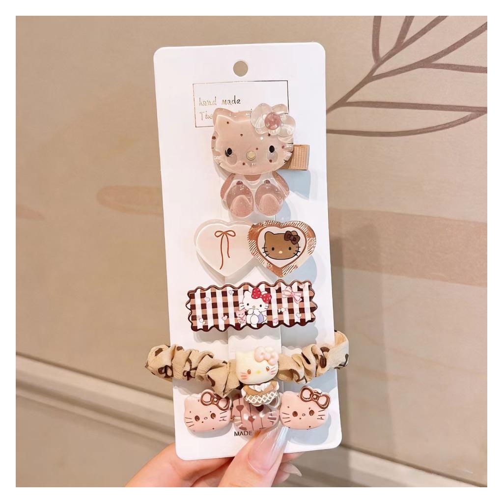Children'S Hairpin Bag Cloth, Duck Bill Clip Cloth, Bow Root, Princess Hairpin, Cute Little Flower Girl Hair Accessories