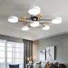 Modern LED Chandelier with 3 Different Colors Suitable for Living Room Bedroom Study Home Decoration Indoor Lighting AC90-260V