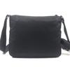 Prada Shoulder Bag Black Nylon Mens 1BC421 Used