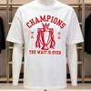 Arsenal Champions 2026 Unisexs Summer Cotton Y2k Clothing Fashion High Quality Short Sleeve Printed Tshirt Street Clothing