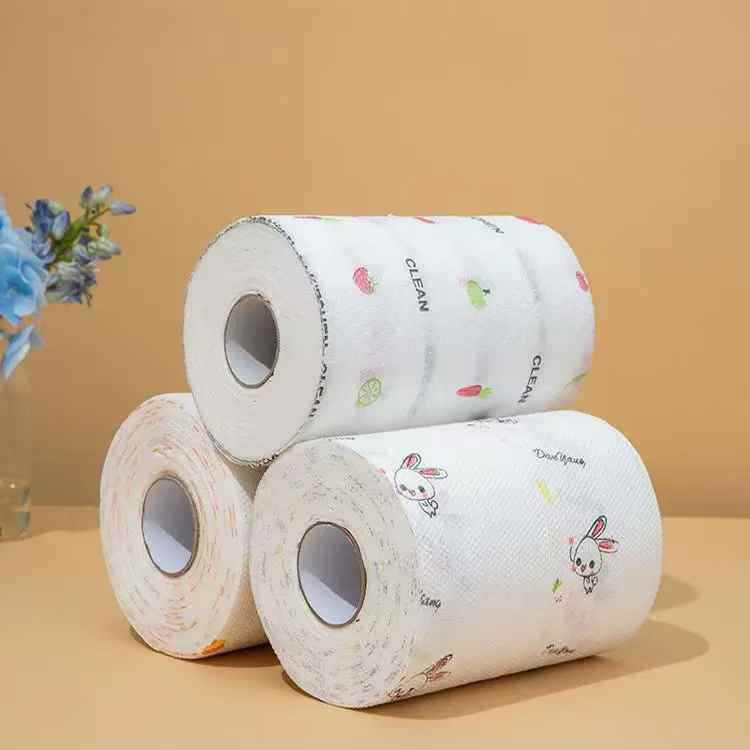 Absorbent Dual-Use Disposable Dishcloth: Strong & Thick for Wet/Dry Cleaning