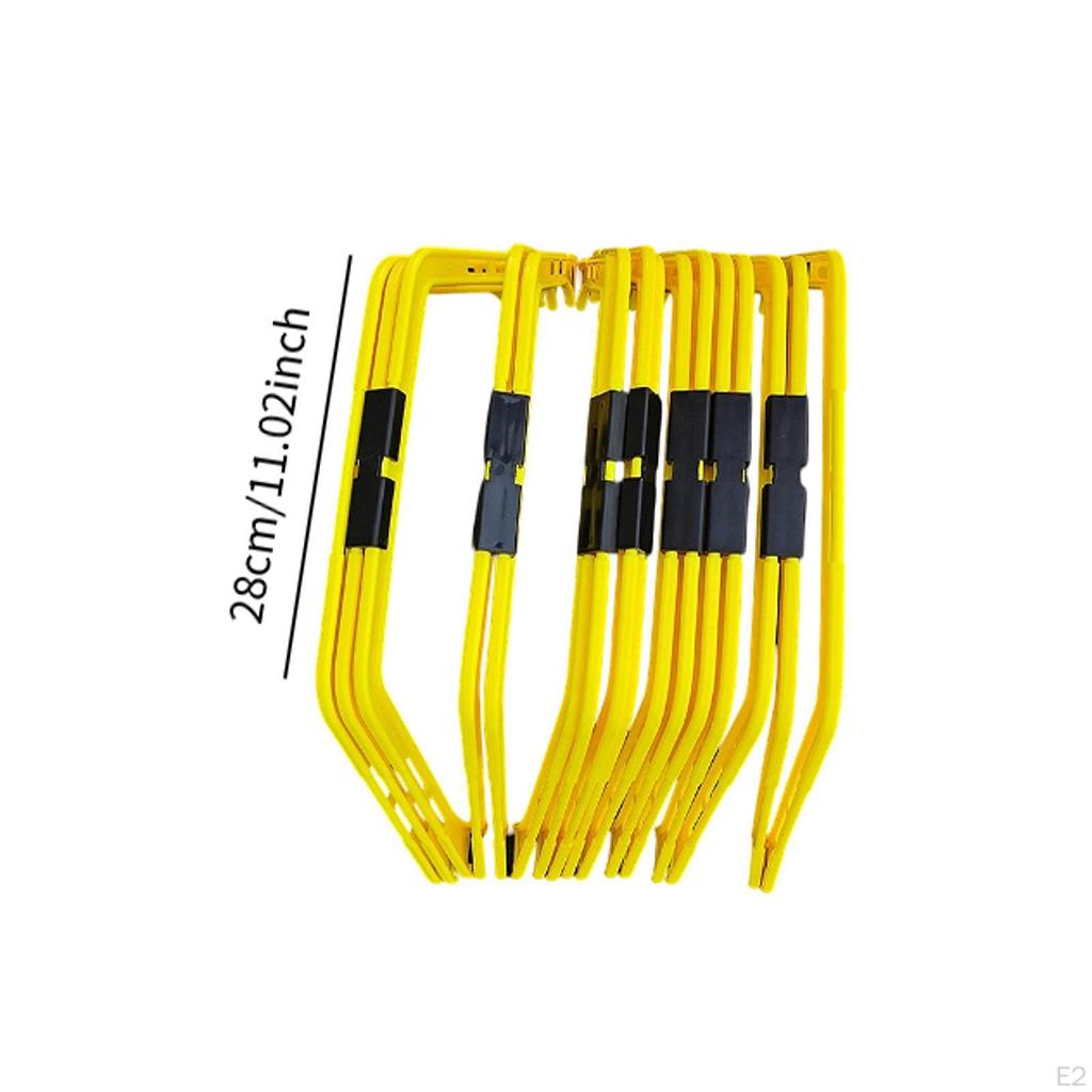 Scară de Agilitate pentru Antrenament de Fotbal, Echipament de Antrenament de Viteză Atleți, Obstacole de Sărit