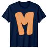 Letter N Initial Alphabet Monogram Unisexs TShirt Unisexs Tee Graphic Unisex Top