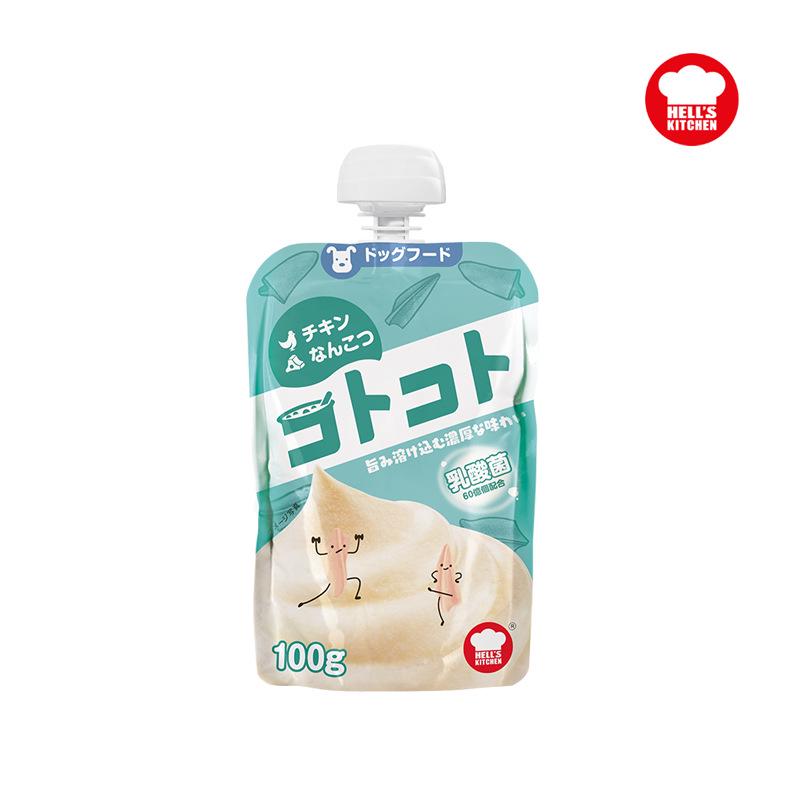 

Япония Адская кухня Гулу Мясное пюре Влажный корм для кошек и собак, Снеки для голубой кошки/американской короткошерстной кошки, 100г