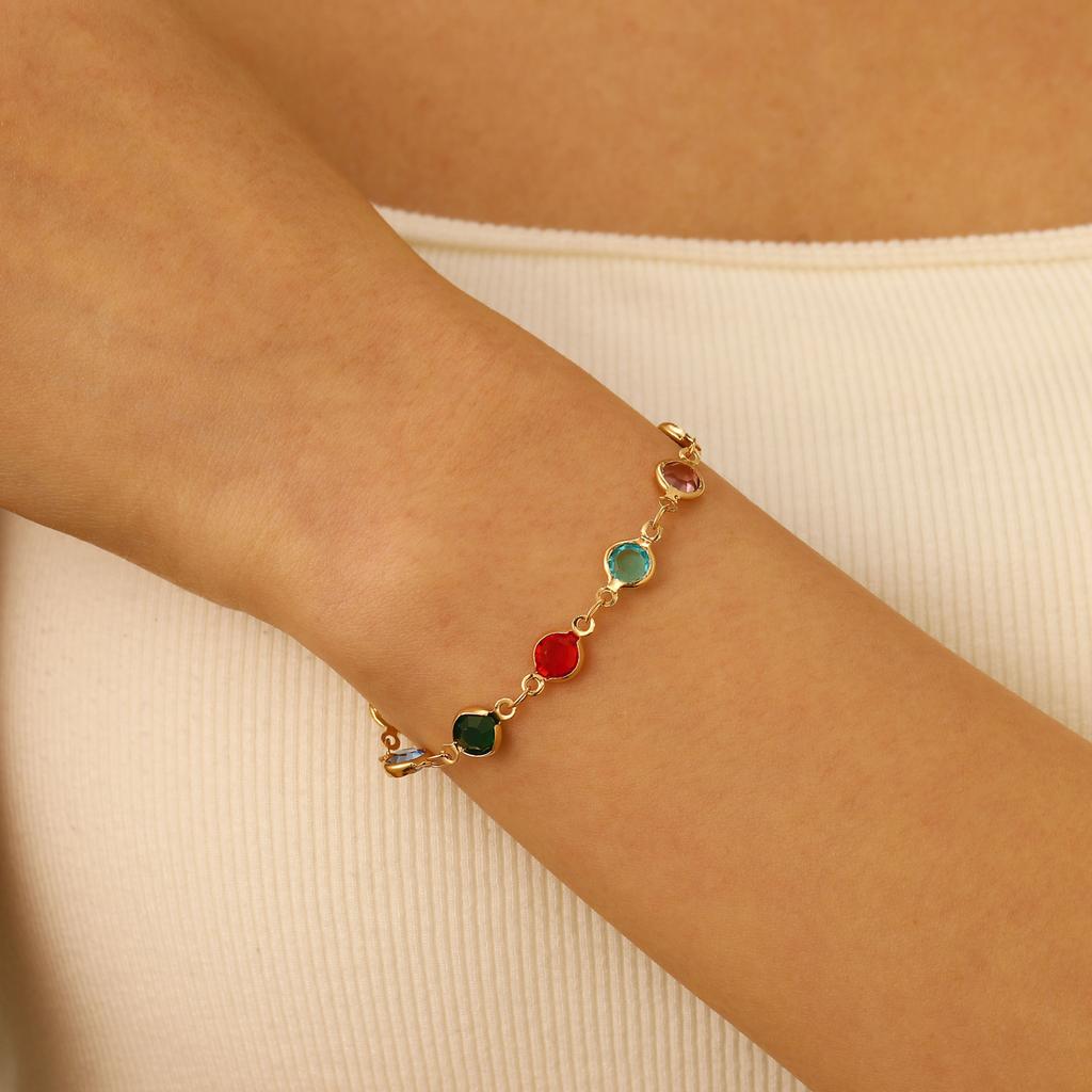 Niche Ethnic Style Necklace Small Fresh Love Glass Diamond Beaded Necklace Ins Holiday Style Summer Sweet Necklace