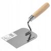 STUCKER'S TROWEL STAINLESS STEEL Wooden Handle 100mm Vorstahl