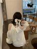 Women's Off-Shoulder Halter Neck White A-Line Dress - Autumn 2025 Fashion