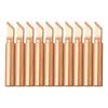 Soldering Iron Tip Precision 10Pcs Set of Copper Soldering Iron Tips 900M T K Improve Your Soldering Precision